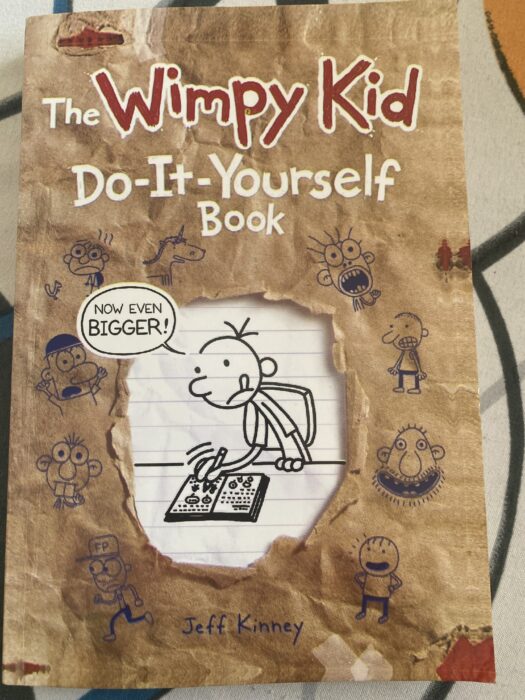 The Wimpy Kid Do it Yourself book