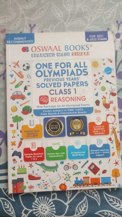 One for all Olympiads Class 1 Reasoning