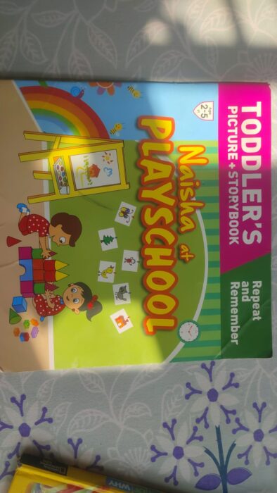 Naisha at the playschool