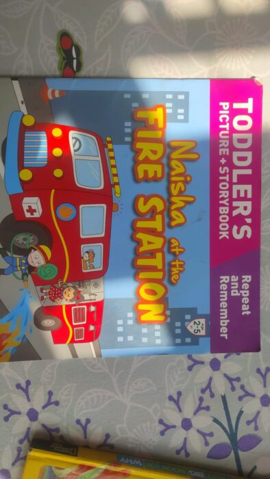 Naisha at the firestation